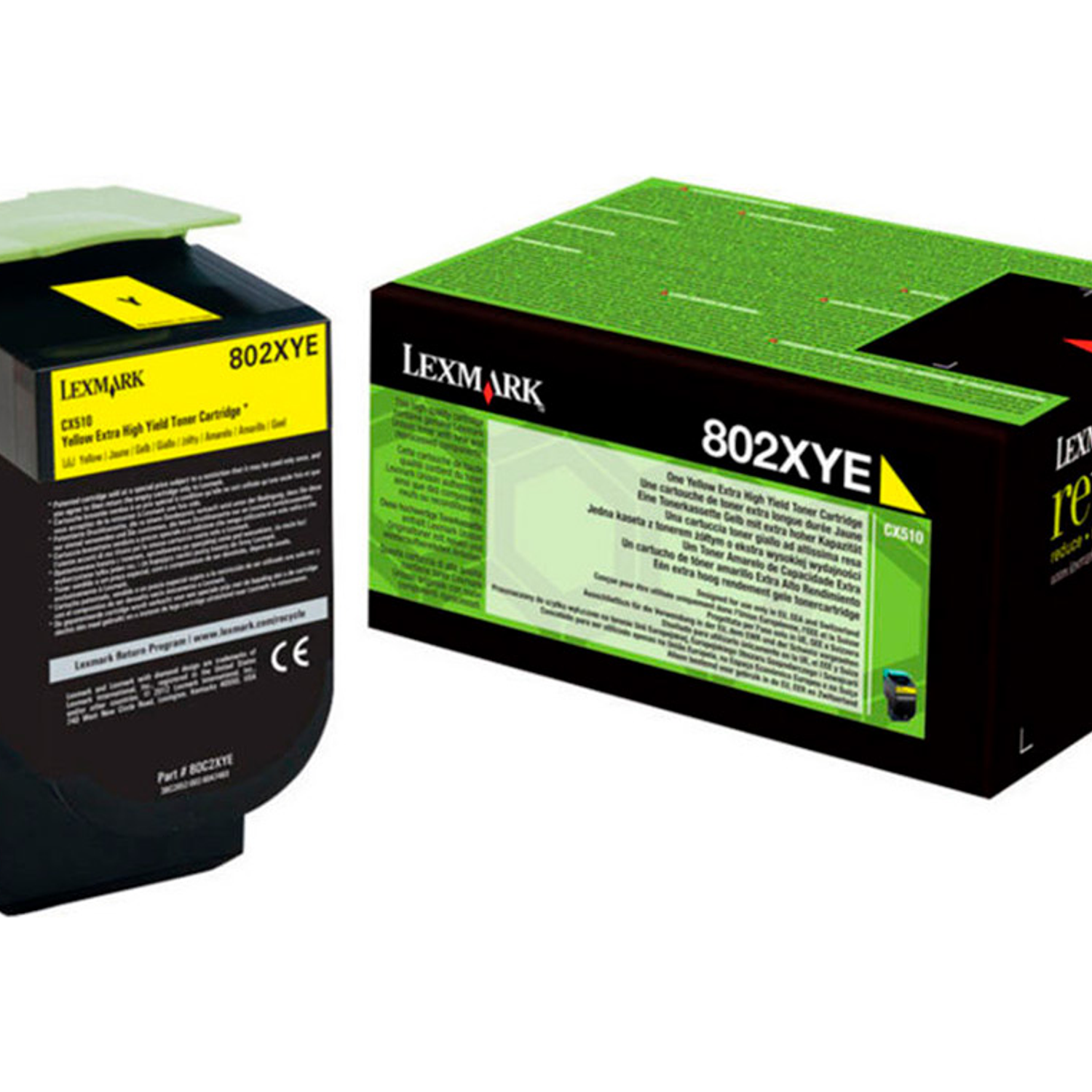 Toner laser lexmark 80c2xye amarelo 4000 paginas 4