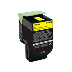 Toner laser lexmark 80c2xye amarelo 4000 paginas