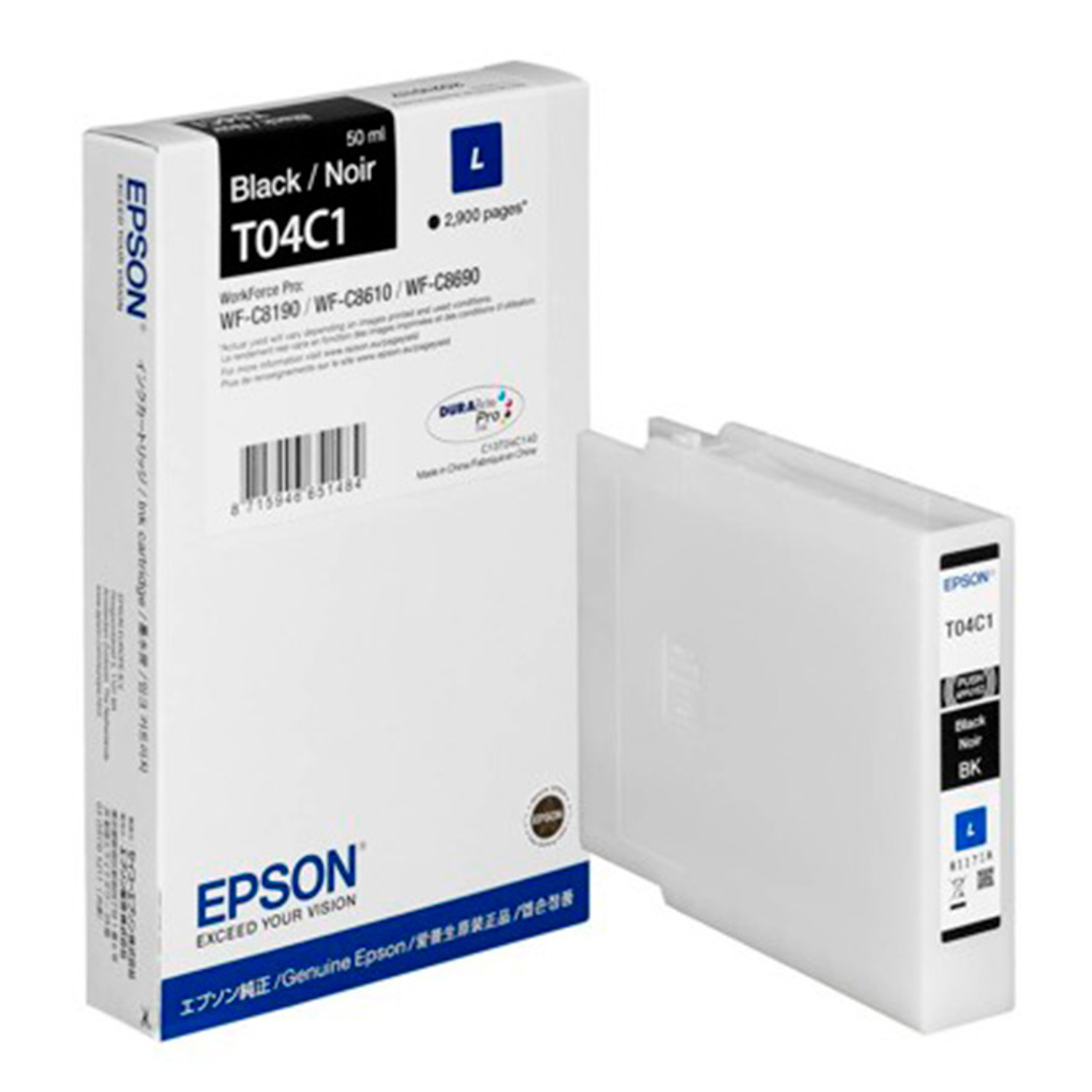 Tinteiro epson t04c1 preto 2900 paginas 3