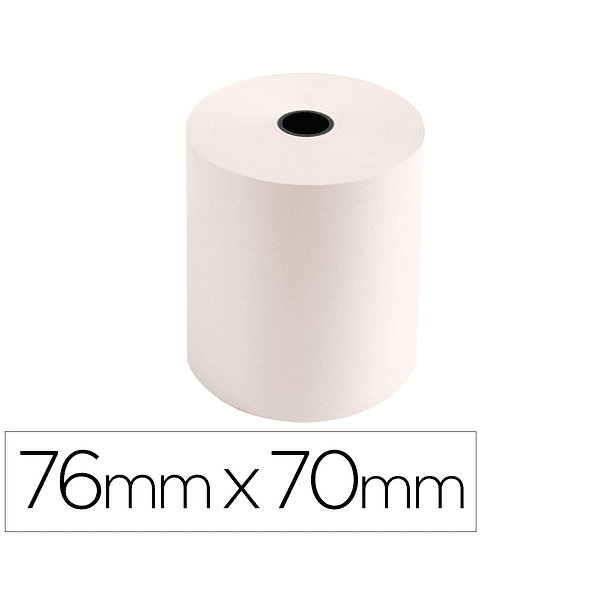 Rolo calculadora exacompta electro offset 76 mm x 70 mm 60 g/m2 1