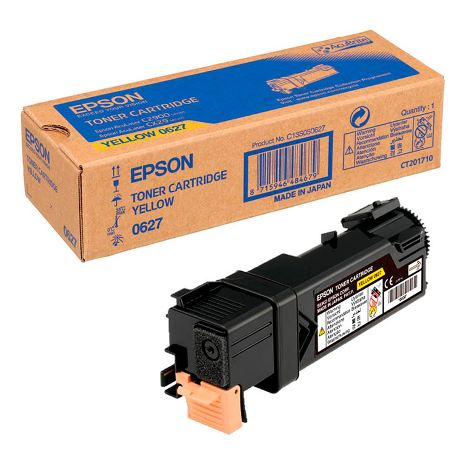 Toner epson laser al-m8100 preto 21700 paginas 4