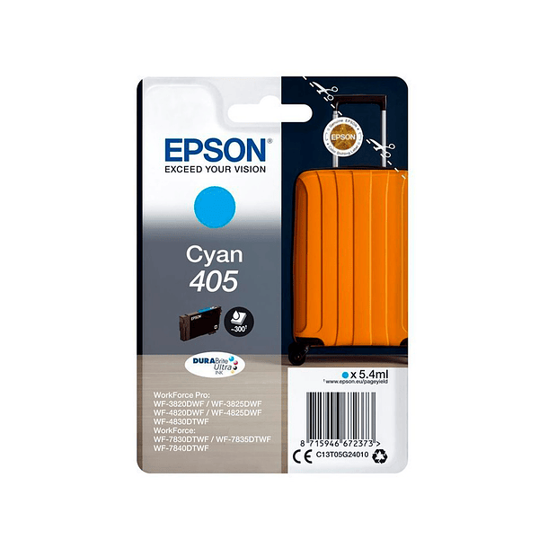 Tinteiro epson 405 wf-3820dwf / wf-4820dwf / wf-7830dtwf / wf-7840dtwf cian 2