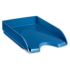 Bandeja de secretaria cep riviera plastico cor azul porcelana 348x257x66 mm