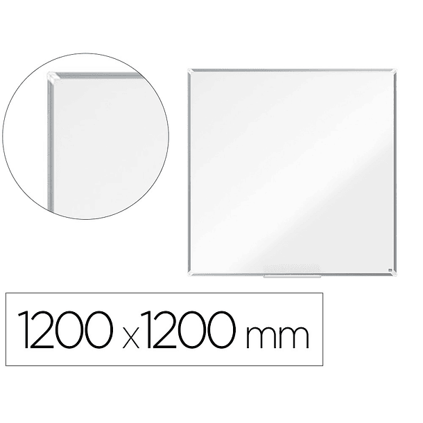 Quadro branco nobo premium plus melamina 1200x1200 mm