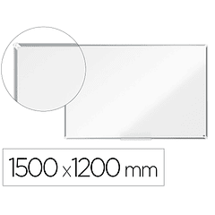 Quadro branco nobo premium plus melamina 1500x1200 mm