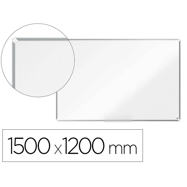 Quadro branco nobo premium plus melamina 1500x1200 mm 1