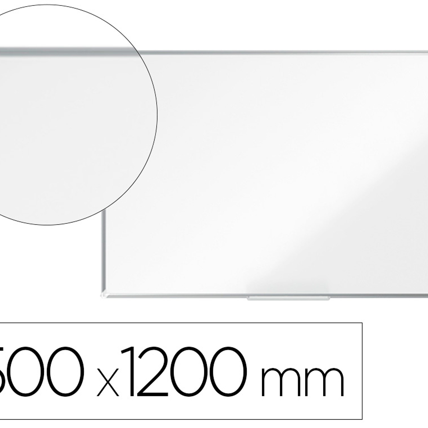 Quadro branco nobo premium plus melamina 1500x1200 mm 1