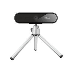 Camara web trust tyro com microfone e tripe 1920x1080 full hd usb 2.0 cor preto