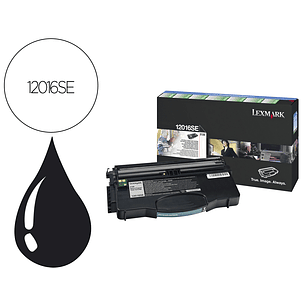 Toner lexmark laser 12016se e120/n preto 2000 paginas