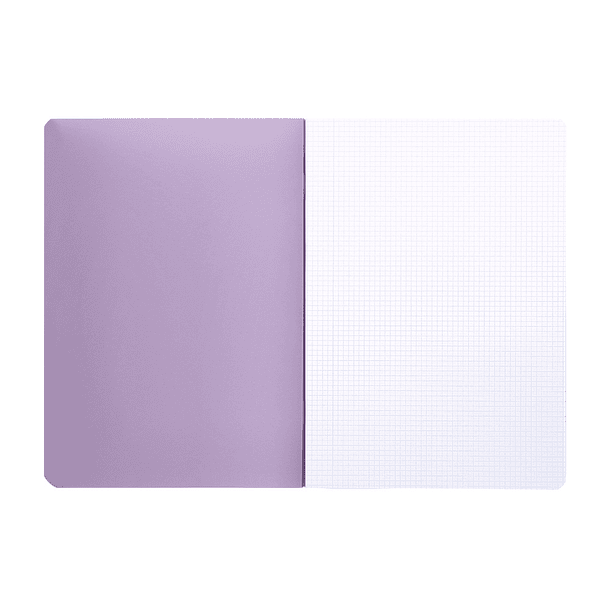 Caderno agrafado liderpapel 360 capa de plastico din a4 48 f 90 gr 5 mm dupla margem cores pastel sortidas 4