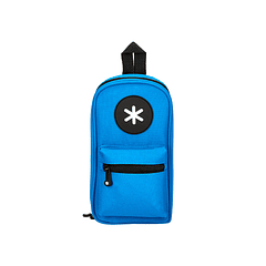 Estojo escolar antartik forma de mochila com bolso e 4 departamentos cor azul 230x50x120 mm