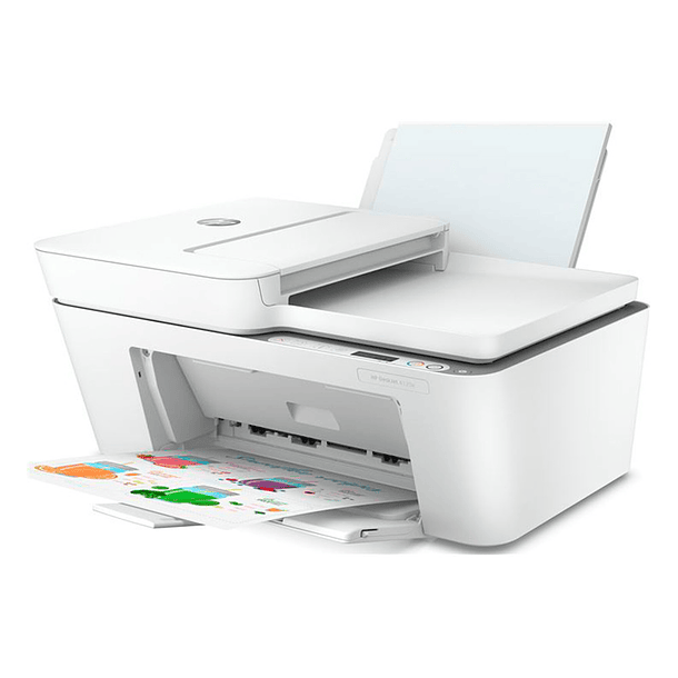 Multifuncoes hp deskjet plus 4120e 8 ppm preto 5 ppm cor wifi bandeja entrada 60 f usb scanner copiadora fax 2