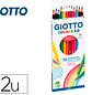 Lapis de cor giotto colors 3.0 caixa de 12 cores mina 3 mm - Miniatura 1