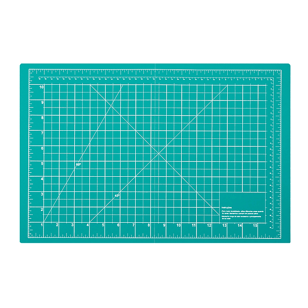 Placa de corte liderpapel din a2 3mm espessura cor verde claro 4