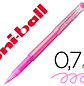 Marcador uni-ball roller uf-222 tinta gel apagavel 0,7 mm rosa - Miniatura 1