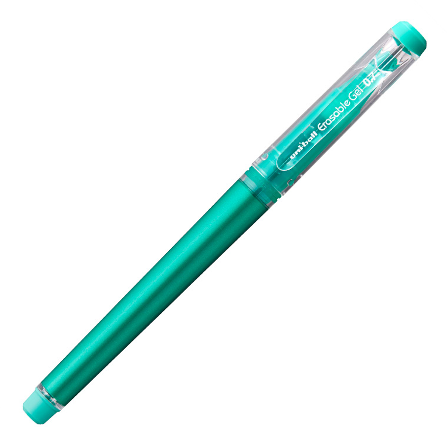 Marcador uni-ball roller uf-222 tinta gel apagavel 0,7 mm verde 3