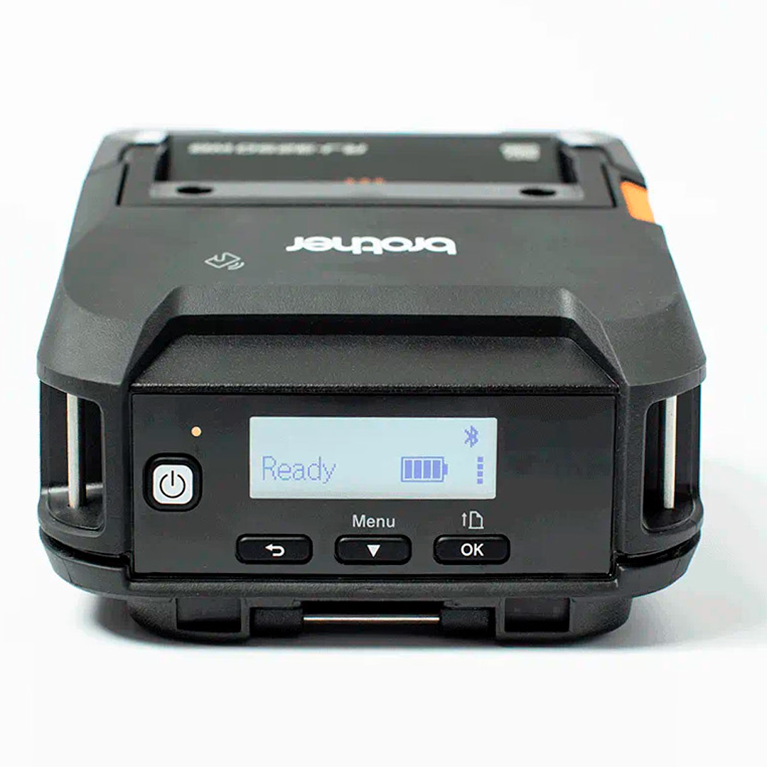 Impressora de etiquetas brother rj3250wbl portatil ate 72 mm corte automatico termica usb tipo c wifi nfc bluetooth 5