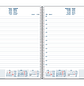 Agenda espiral liderpapel samos a5/a6 2023 expositor de 24 unidades papel 70 gr - Miniatura 3