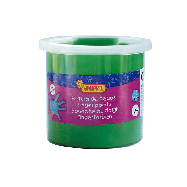 Estojo jovi pintura a dedos 125 ml verde opaco 2