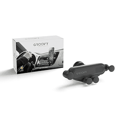 Suporte movel para carro groovy gravity cor preto