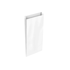 Envelope basika celulose branco com fole m 200x350x60 mm pack de 25 unidades