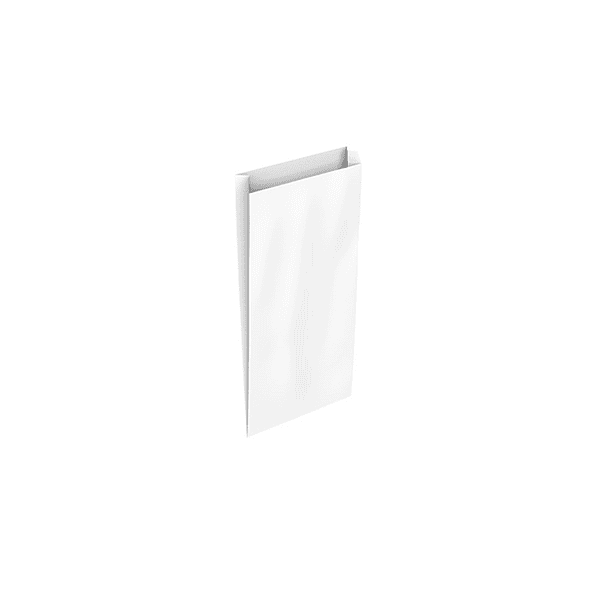 Envelope basika celulose branco com fole xxs 100x200x30 mm pack de 25 unidades 2