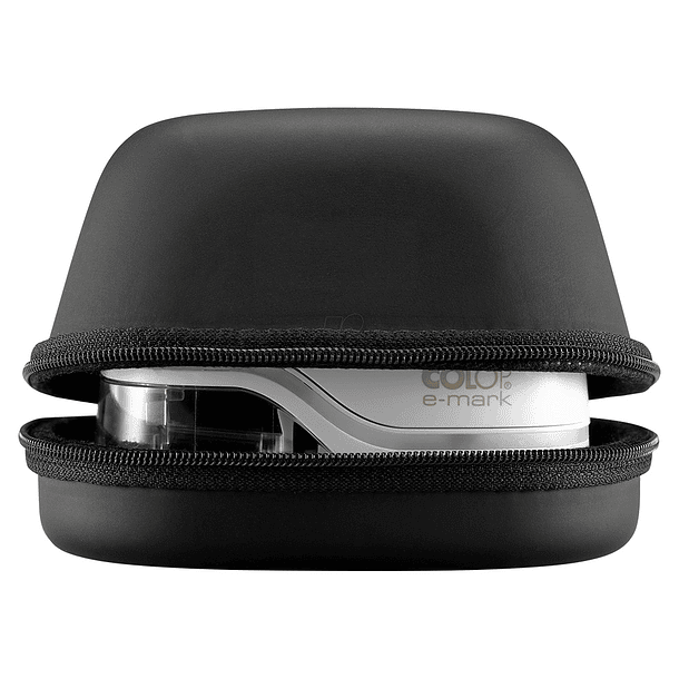 Bolsa protetora colop para impressora e-mark fecho de correr cor preto 3