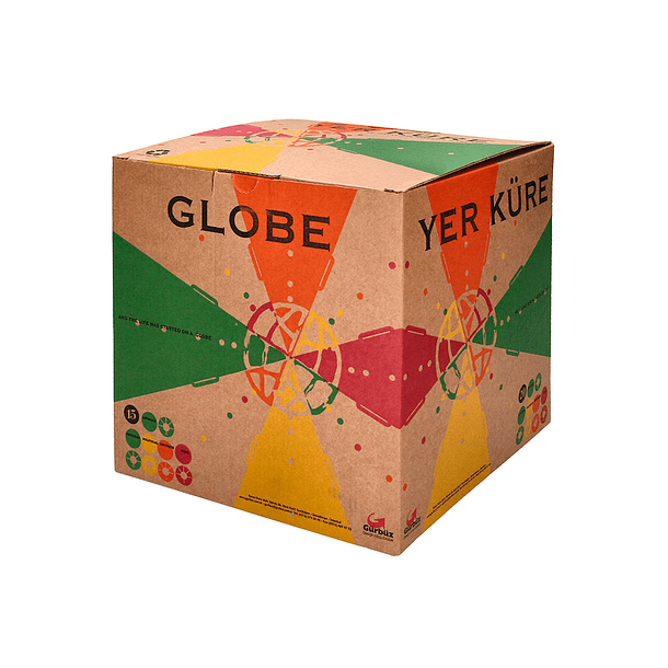 Globo liderpapel mapa fisico diametro 15 cm 10