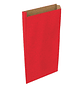 Envelope basika kraft vermelho com fole m 200x350x60 mm pack de 25 unidades - thumbnail 2