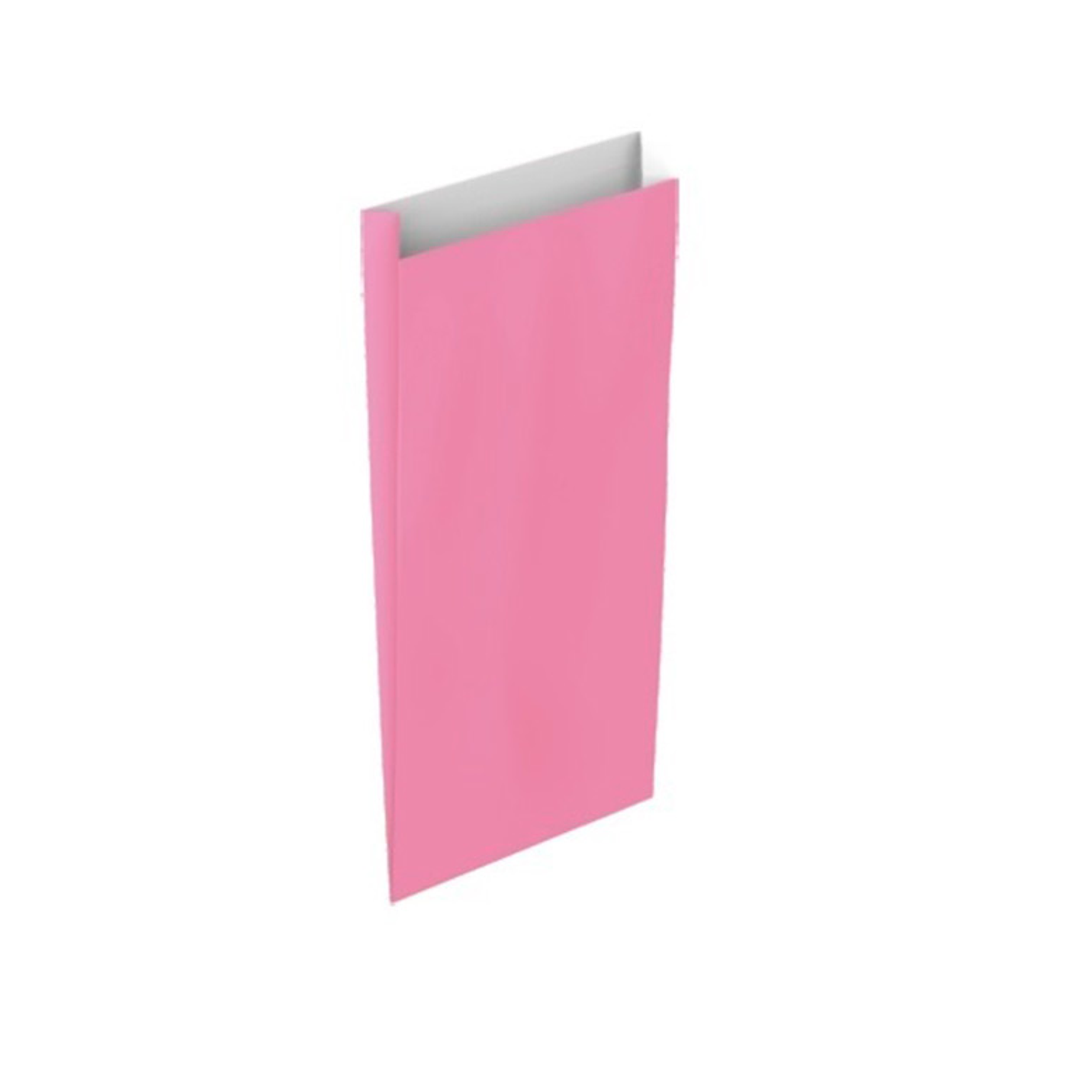 Envelope basika celulose rosa com fole xs 120x250x30 mm pack de 25 unidades 2