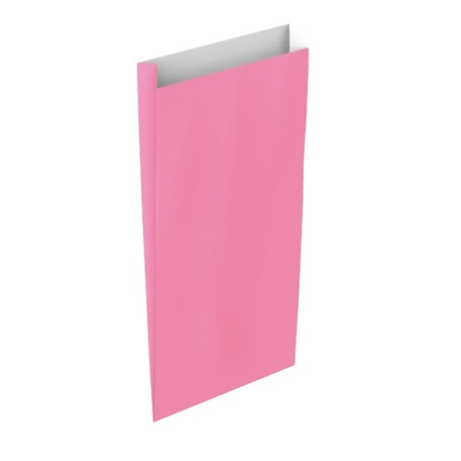 Envelope basika celulose rosa com fole s 150x300x60 mm pack de 25 unidades 1