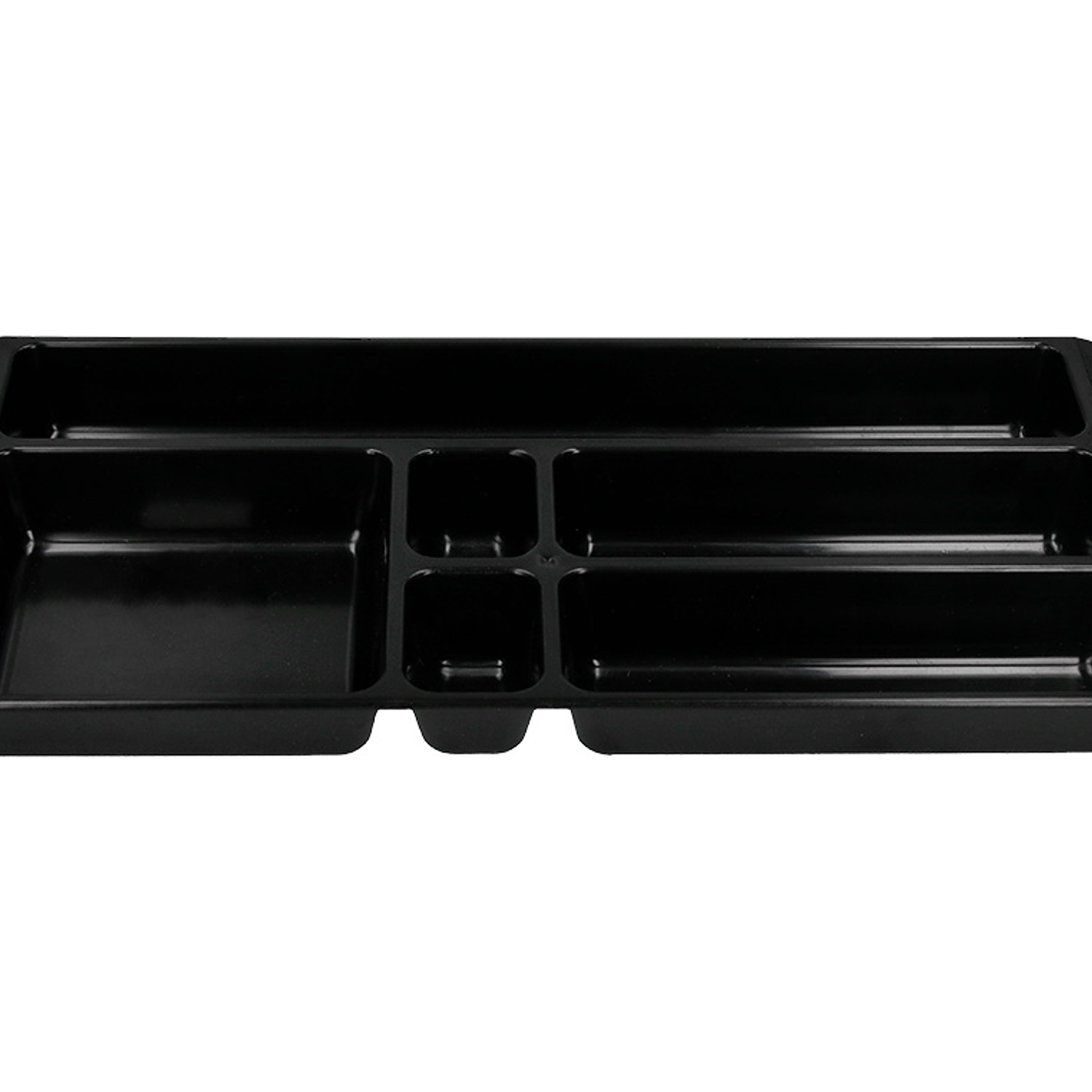 Bandeja organizadora q-connect de gavetas cor preto 344x160x33 mm 3