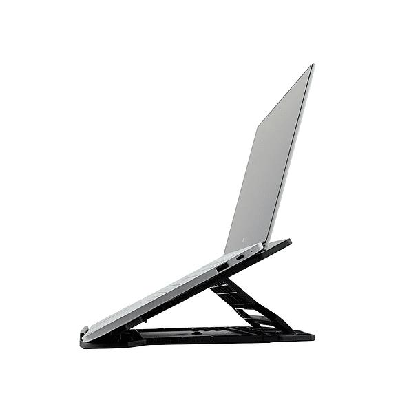 Suporte q-connect para portatil ate 17\" ajustavel 7 angulos diferentes preto 260x280x60 mm 2