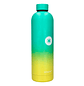 Garrafa antartik isotermica aco inoxidavel livre de bpa 750 ml cor amarelo/verde - Miniatura 2