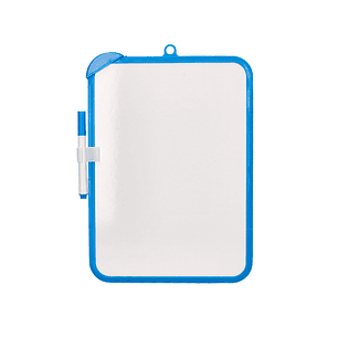 Quadro branco liderpapel 18x26 cm com marcador e apagador