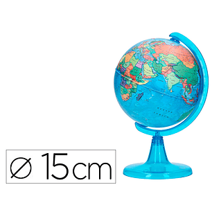 Globo liderpapel mapa politico diametro 15 cm