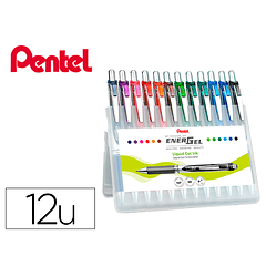 Estojo pentel bl77 com 12 unidades e 12 cores