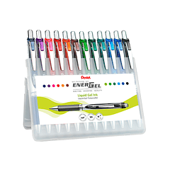 Estojo pentel bl77 com 12 unidades e 12 cores