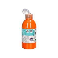 Pintura acrilica liderpapel frasco de 250 ml laranja