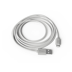 Cabo groovy usb 2.0 a apple lightning comprimento de cabo 2 metros cor branco