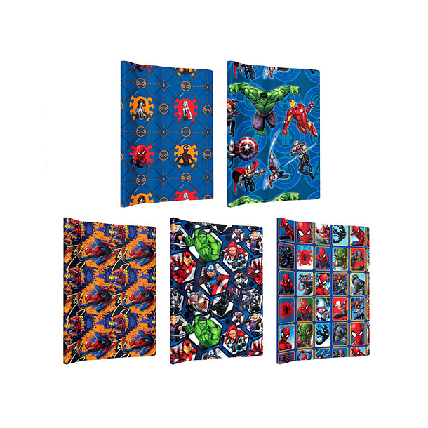 Papel de regalo basika marvel rollo de 70 x 200 cm 60 gr modelos surtidos 5