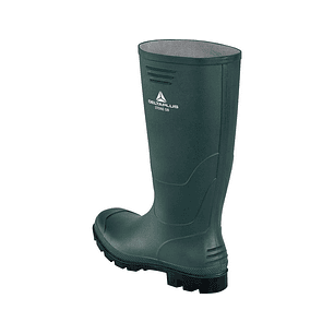 Botas deltaplus de seguranca stone pvc verde sola de pitoes tamanho 48