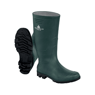 Botas deltaplus de seguranca stone pvc verde sola de pitoes tamanho 47