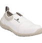 Sapatos de seguranca deltaplus microfibra pu sola pu mono-densidade cor branco tamanho 45 - Miniatura 1