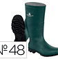 Botas deltaplus de seguranca stone pvc verde sola de pitoes tamanho 48 - Miniatura 4