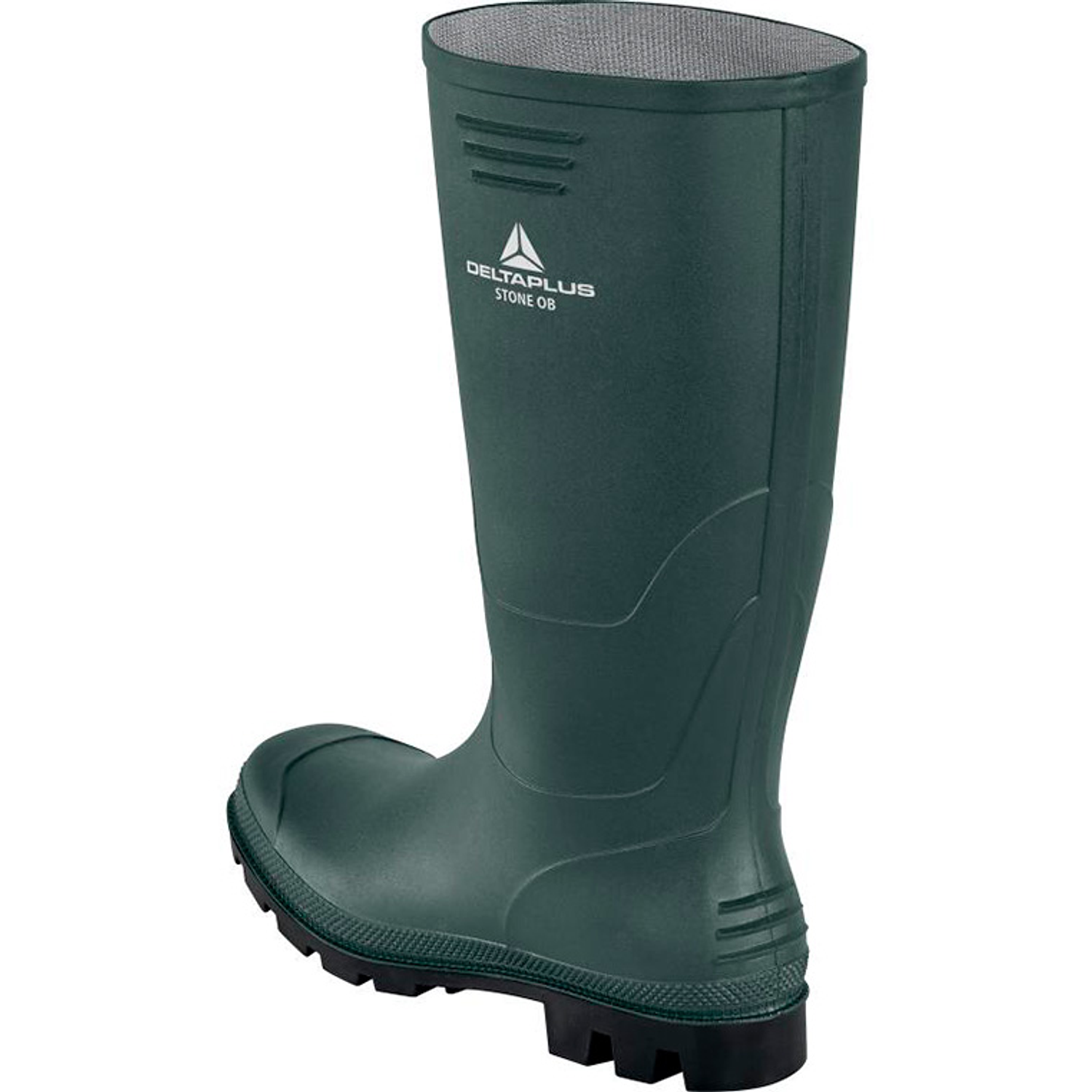 Botas deltaplus de seguranca stone pvc verde sola de pitoes tamanho 47 2