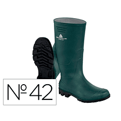 Botas deltaplus de seguranca stone pvc verde sola de pitoes tamanho 42