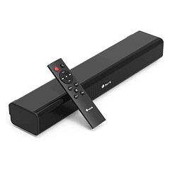 Barra de som ngs wireless soundbar 40 w bluetooth otica / aux / usb com comando