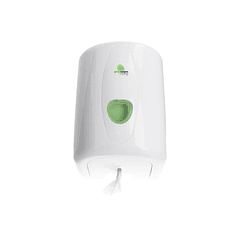 Dispensador papel secamanos bunzl greensource hoja a hoja fabricado en abs color blanco