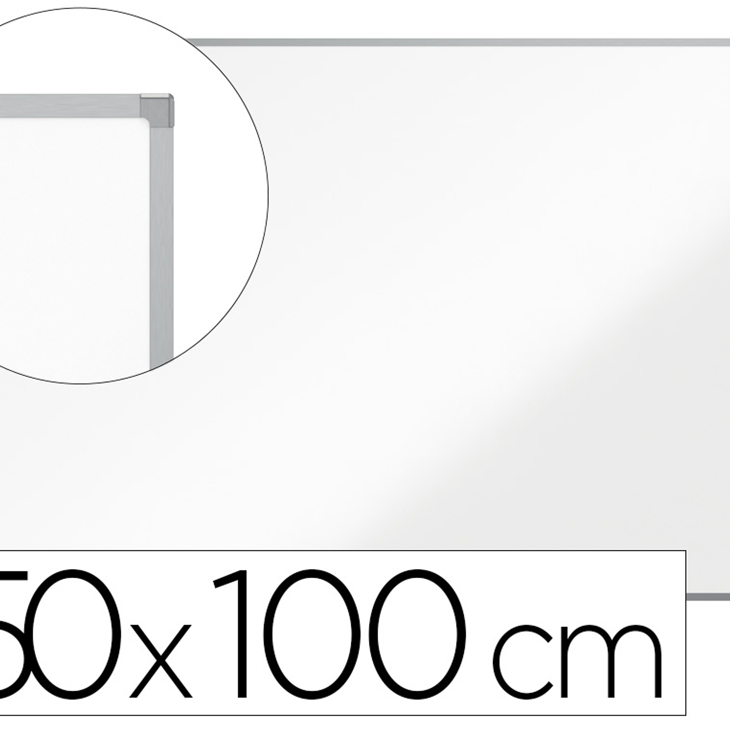 Quadro branco nobo essence aco lacado 1500x1000 mm